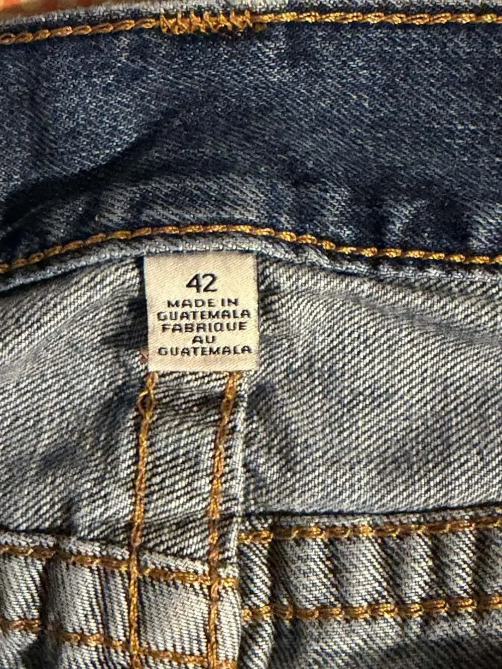 True Religion World Tour Straight Leg Jeans Size 42